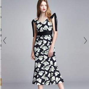 Cinq a sept silk dress